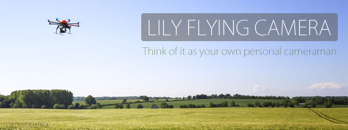 lily flying action camera